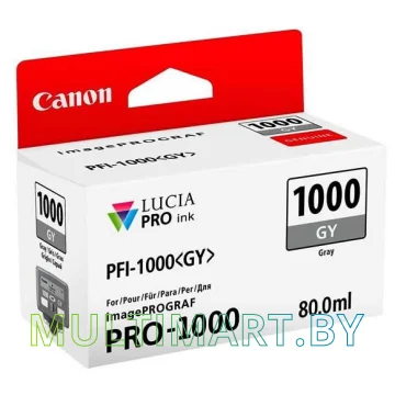 Картридж Canon PFI-1000 GY картинка 2